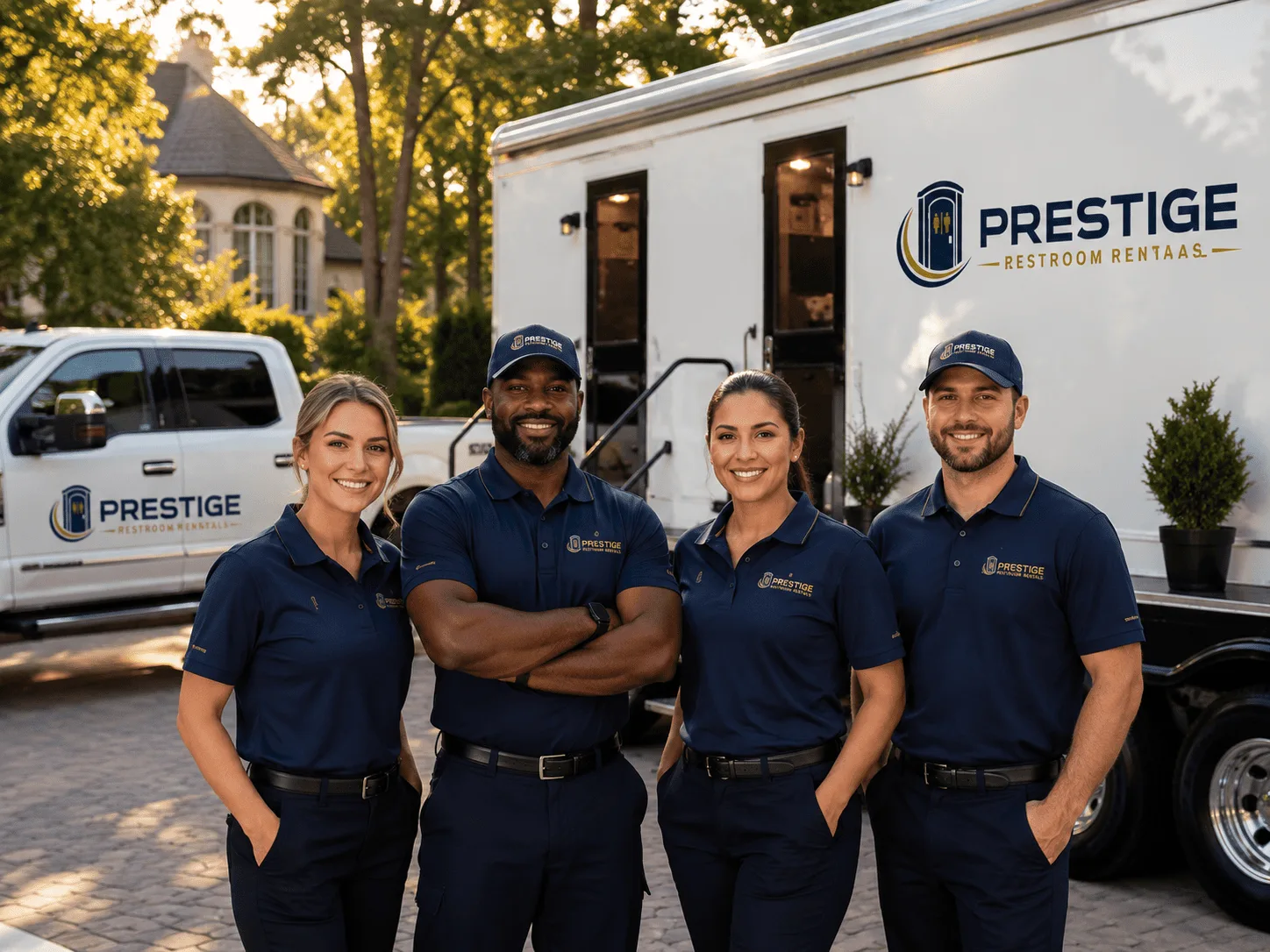 Trusted Luxury Portable Restrooms company in Kildare, TX